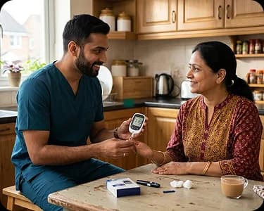 Blood sugar test
