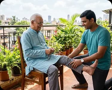 Hospital support for elderly