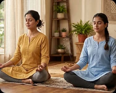 Wellness yoga at home
