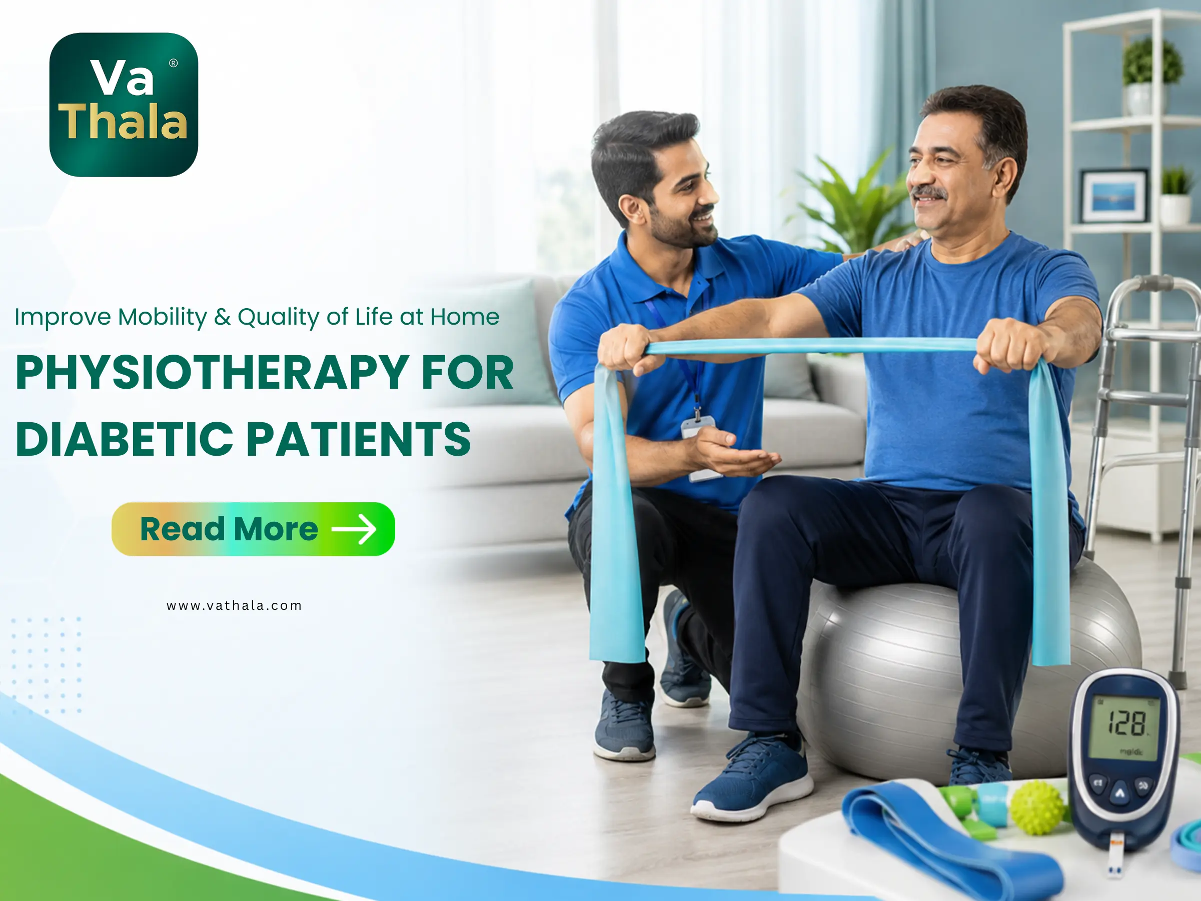 Physiotherapy for Diabetic Patients: Improving Mobility and Quality of Life