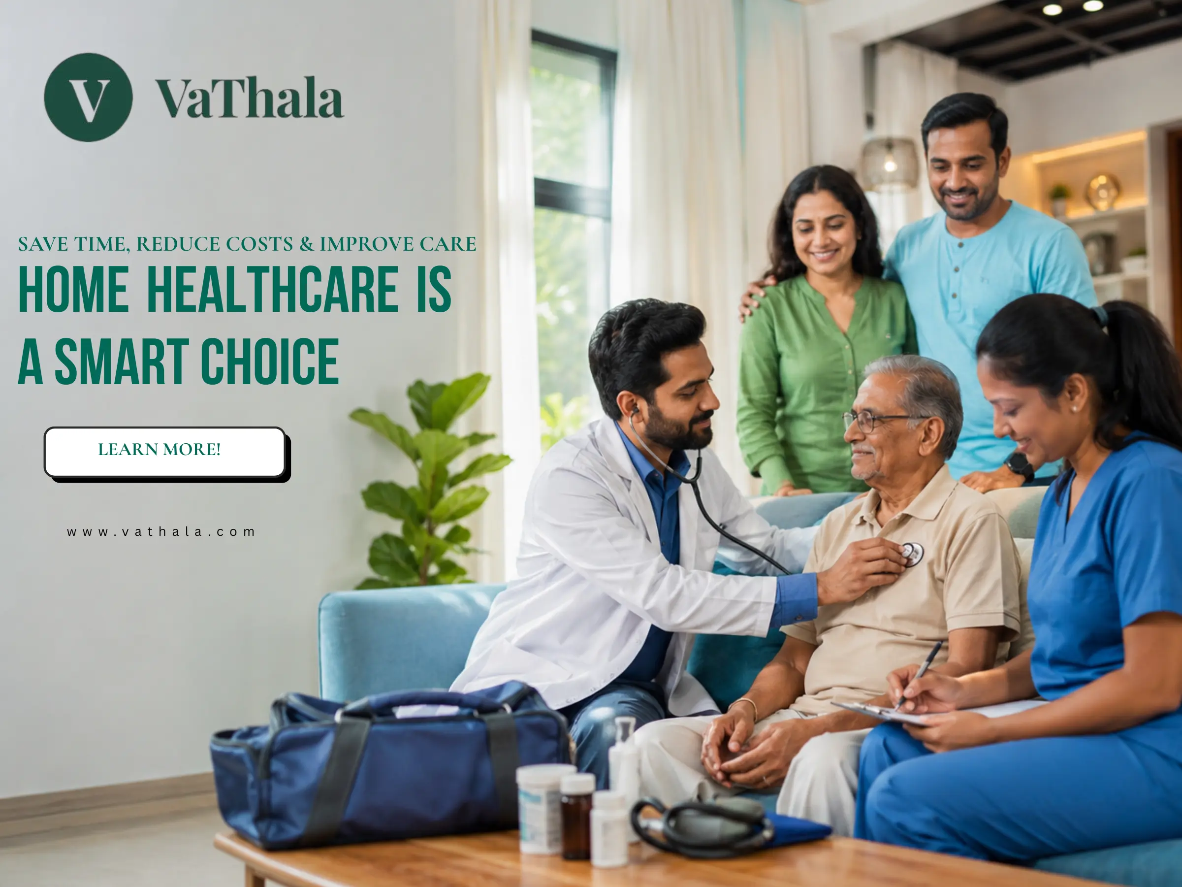 Why Home Healthcare Is a Smart Choice: Save Time, Reduce Costs & Improve Care